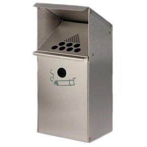 Produktbild für Aschenbecher VAR WH41, 1205, silber, für Outdoor, mit Dach