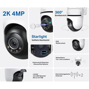 Produktbild für Überwachungskamera Tapo C520WS, außen