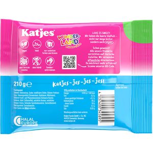 Produktbild für Fruchtgummis Katjes Wunderland Rainbow-Edition