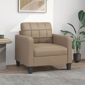 Produktbild für Loungesessel vidaXL 359111, cappucchino