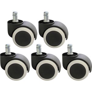 Stuhlrollen AMSTYLE SPM1.913, 5 Stück