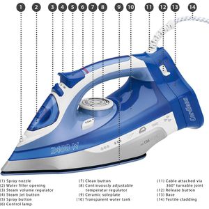 Produktbild für Bügeleisen Clatronic DB 3706