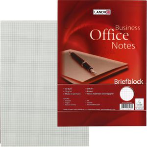 Produktbild für Briefblock Landre 100050264 Office, A4