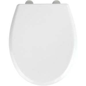WC-Sitz Wenko Gubbio 22883100, oval, aus Duroplast