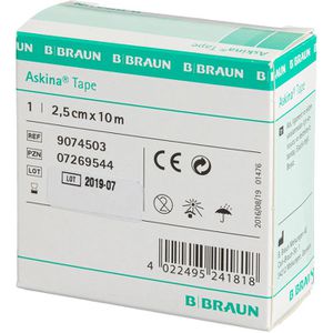 Produktbild für Tapeverband B.Braun Askina Tape, weiß