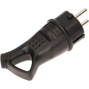 Produktbild für Schutzkontaktstecker Orno 60410, schwarz