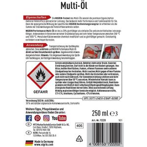 Produktbild für Multifunktionsöl Nigrin 72220, Performance, Multi-Öl