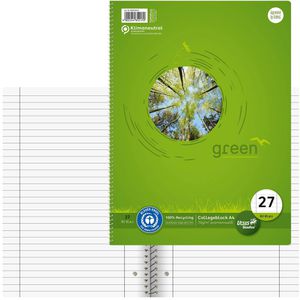 Collegeblock Staufen green 608575010, A4