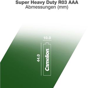 Produktbild für Batterien Camelion Super Heavy Duty 72er, Alkaline