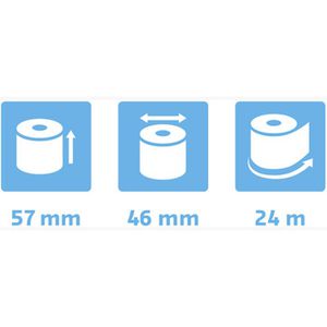Produktbild für Thermorollen Exacompta 40905E, für Kassen