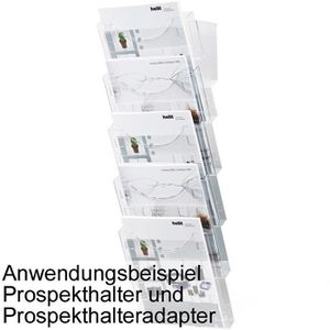 Produktbild für Prospektfach Helit H6102602, the grid, glasklar