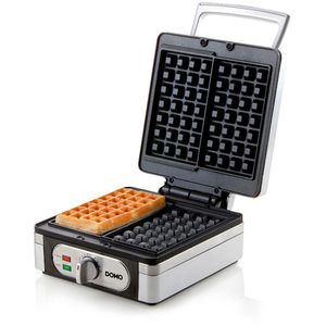Waffeleisen Domo DO9047W/N Waffelautomat, 1400 W