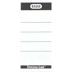 Rückenschilder Elba 400087754, Strong-line, weiß