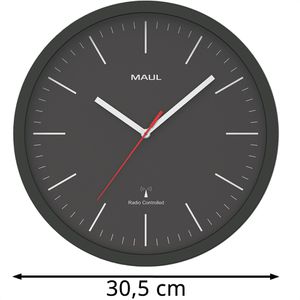Produktbild für Wanduhr Maul Mauljump, Kunststoff, analog, Funkuhr
