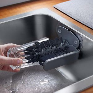 Produktbild für Gläserspülbürste Westmark 52772270, schwarz-grau