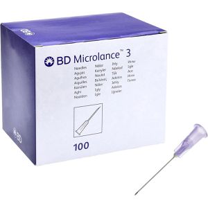 Produktbild für Kanülen BD Microlance 3, 100 Stück