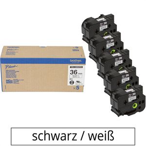 Schriftband Brother HGe-261V5, 36mm