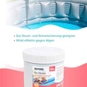 Produktbild für Chlor Höfer-Chemie BAYZID organisch schnell lösliche Mini-Tabs