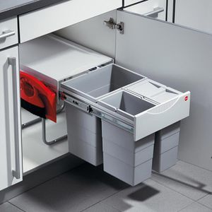 Einbaumülleimer Hailo AS Raumspar Tandem Comfort