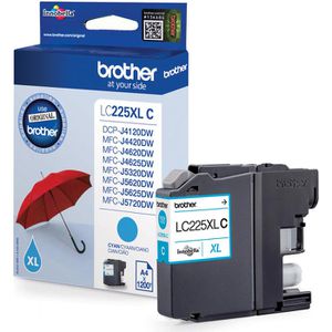 Tinte Brother LC-225XLC cyan