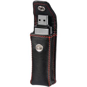 Produktbild für USB-Stick-Tasche Hama Fashion 90775, schwarz
