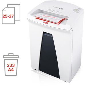 Produktbild für Aktenvernichter HSM Securio B24, 1781111, weiß, mit Rollen
