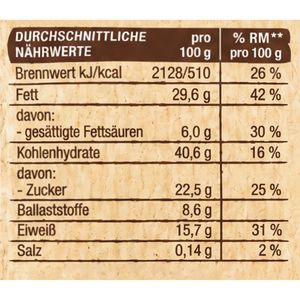 Produktbild für Kekse Edeka Vitalgebäck Classic, BIO
