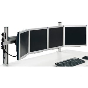 Produktbild für Monitorhalterung Novus Control Center, VESA 75x75 &amp; 100x100 mm