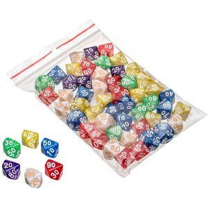 Produktbild für Würfel Philos 7770, 100er, pearl, bunt