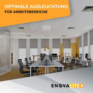 Produktbild für LED-Panel Enovalite ELED600112, weiß, 62 x 62 cm