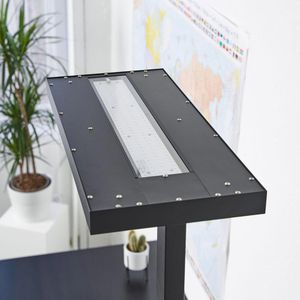 Produktbild für Stehlampe LEDmaxx Lara Up&amp;Down LED schwarz, 195 cm