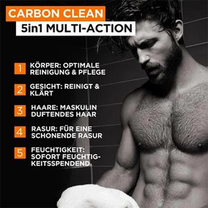 Produktbild für Duschgel LOREAL Paris Men Expert Pure Carbon 5in1