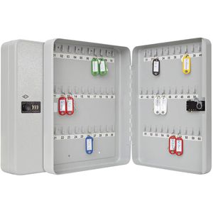 Schlüsselkasten Wedo 10246037, grau, mit Zahlenschloss