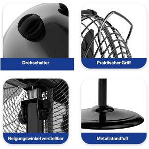 Produktbild für Ventilator Proficare PC-VL 3064 MS, 330641, Ø 40cm