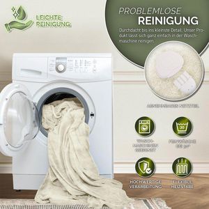 Produktbild für Heizdecke Sinnlein Wärmedecke XXL, creme