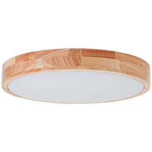 Produktbild für Deckenleuchte Brilliant Slimline Holz, braun, LED