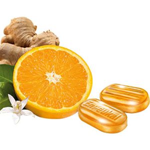 Produktbild für Kräuterbonbons Em-eukal Ingwer-Orange