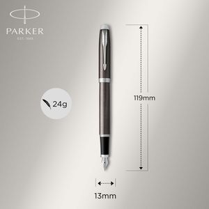 Produktbild für Füller Parker IM Dark Espresso C.C., Feder F