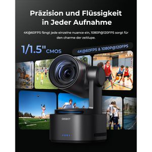 Produktbild für Konferenzkamera Obsbot Tail 2 mit NDI