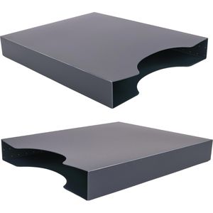 Produktbild für Heftbox Idena 225163, aus Kunststoff, A4