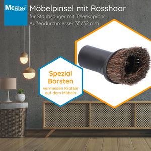 Produktbild für Staubsaugerdüse McFilter SDM-A43, 12-teilig