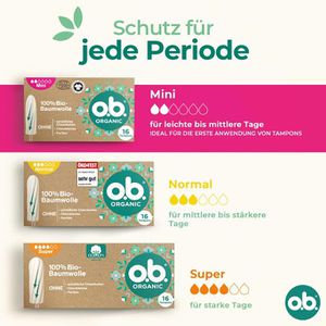 Produktbild für Tampons o.b. Organic Original