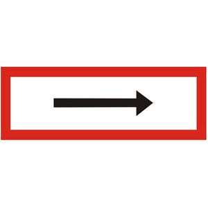 Hinweisschild Abtec DIN 4066, Folie