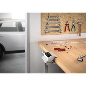 Produktbild für Tischsteckdose Bachmann Peggy, mit 3m Kabel