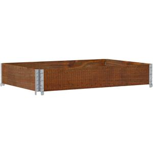 Palettenaufsatz vidaXL 4010274, braun, Holz