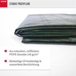 Produktbild für Abdeckplane NOOR Profi, grün