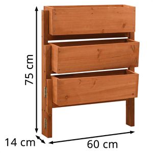 Produktbild für Hochbeet vidaXL 314840, aus Tannenholz