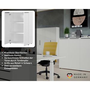 Produktbild für Aktenschrank Germania Mailand, 4368-84 aus Holz