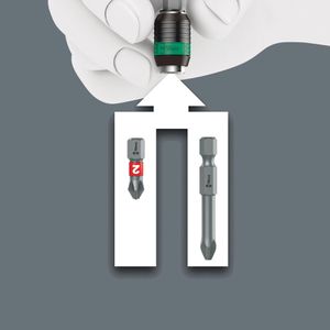 Produktbild für Schraubendreher Wera Kraftform Kompakt 838 RA-R M