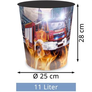 Produktbild für Papierkorb itenga 33106447, Feuerwehr